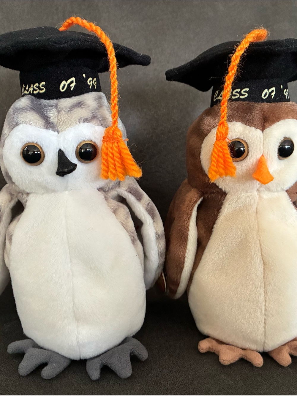 Vintage Original TY Beanie Baby’s Wise and Wiser Set Rare